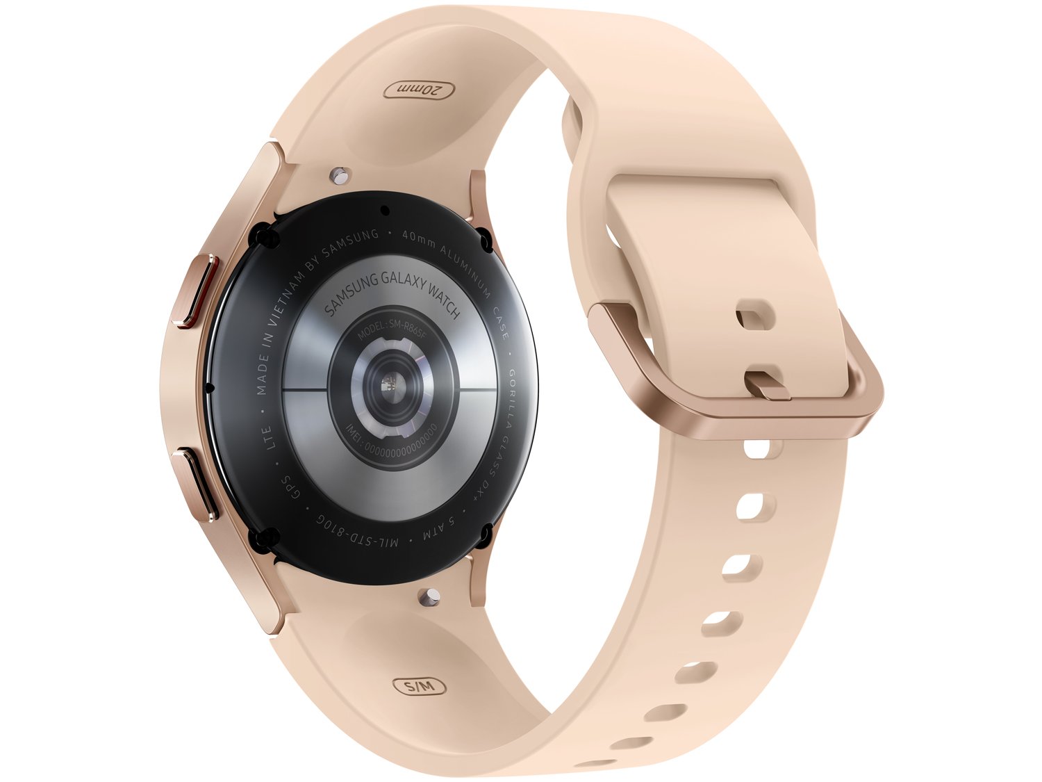 Smartwatch Samsung Galaxy Watch4 LTE Ouro Rosé - 40mm 16GB - 4