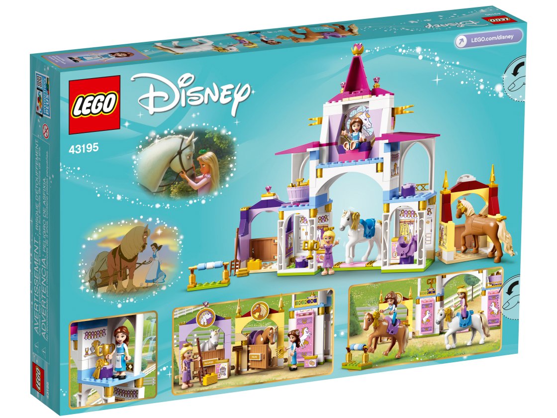 LEGO Disney Princesas - Estábulos Reais da Bela e Rapunzel 239 Peças 43195 - 3