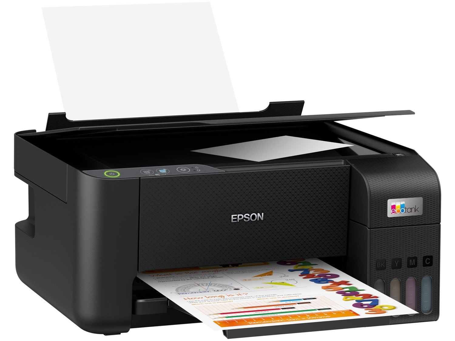 Impressora Multifuncional Epson Ecotank L3210 - Tanque de Tinta Colorida USB - 0