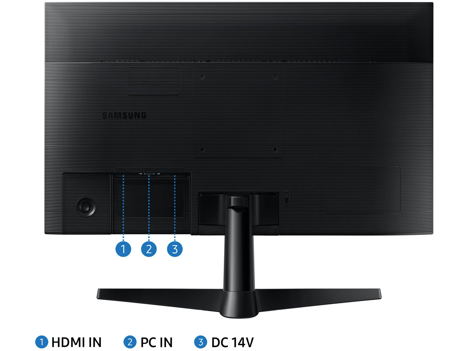 Monitor Full HD Samsung T350 LF24T350FHLMZD - 24&quot; IPS LED HDMI VGA FreeSync - 4