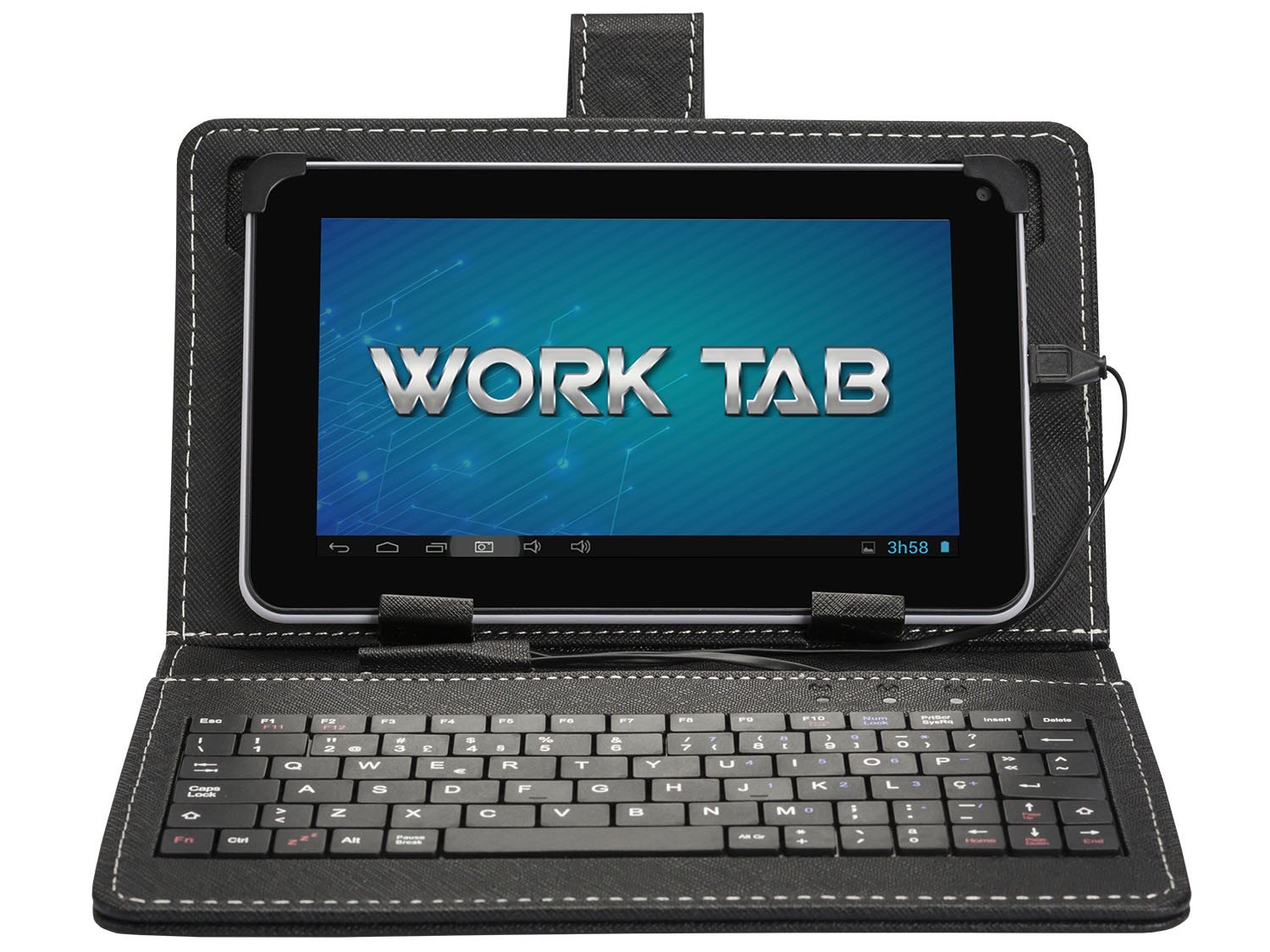 Tablet DL Work 4GB Tela 7 Wi-Fi Android 4.4 Proc. Dual Core Câmera ...