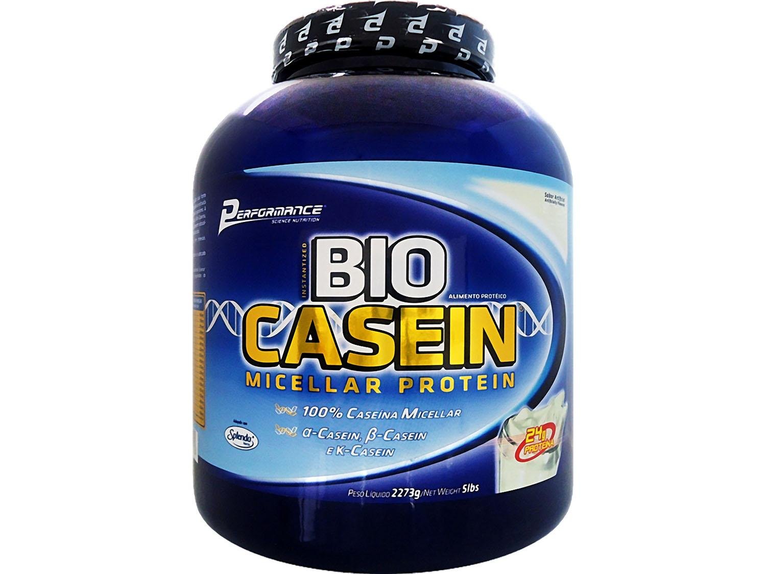 Whey Protein Bio Casein Baunilha 2,273kg Performance Nutrition ...