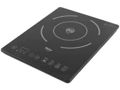 Cooktop 1 Boca Philco Indução Vitrocerâmico Preto - Smart Chef PCT01