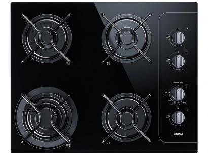 Cooktop 4 Bocas Consul a Gás GLP - Facilite CD060 AE