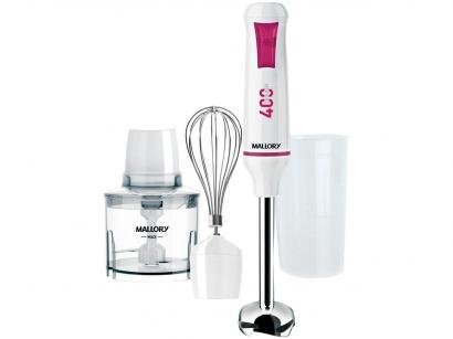 Mixer Mallory 3 em 1 Branco 400W - Trikxer 400 1 Velocidade