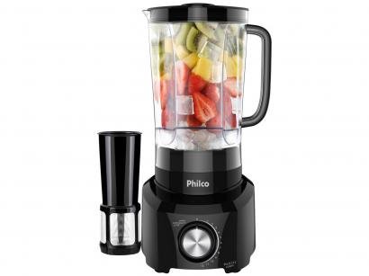 Liquidificador Philco PLQ1212 Preto com Filtro - 12 Velocidades 1200W