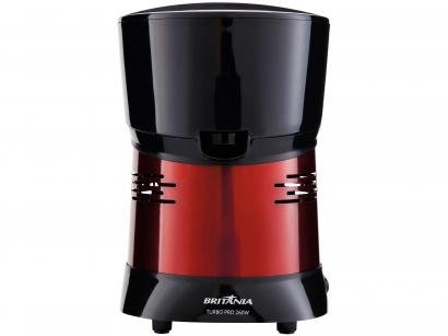 Espremedor de Frutas Britânia Turbo Pro Red - Elétrico 260W 1,3L
