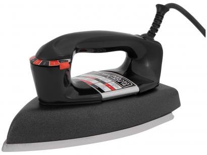 Ferro de Passar Roupa a Seco Black + Decker - VFA ECO Preto e Grafite