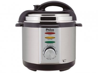 Panela Elétrica Philco Inox 800W 8 Xícaras - Controle de Temperatura