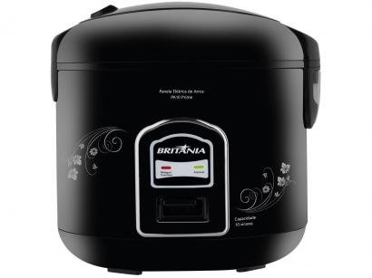 Panela Elétrica de Arroz Britânia PA10 PRIME PR - 700W 10 Xícaras