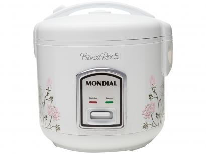 Panela Elétrica de Arroz Mondial Bianca Rice 5 - NPE-05-5X 400W 5 Xícaras