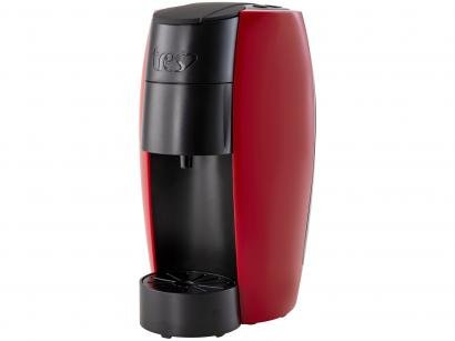 Cafeteira Espresso TRES 3 Corações Lov - 15 Bar Vermelho