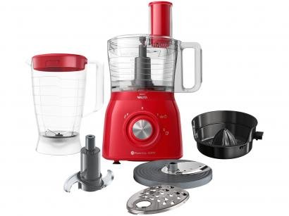 Multiprocessador Philips Walita Vermelho Viva - RI7631/41 650W