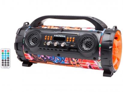 Caixa de Som Mondial Multi Connect Thunder Street - Portátil Amplificada 100W USB