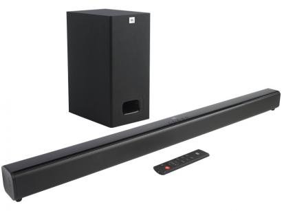 Soundbar JBL com Subwoofer Bluetooth 55W - 2.1 Canais SB130