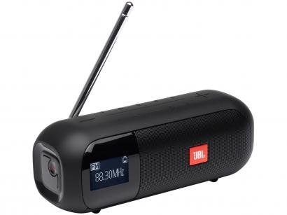 Caixa de Som JBL+ Linha Turner 2 FM Bluetooth - Portátil 5W à Prova de Água USB