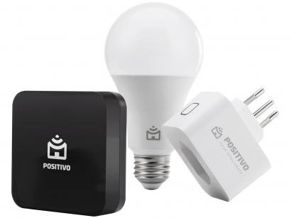 Kit Casa Segura Positivo Smarthome 11152227 - Controle por Smartphone