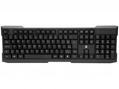 Teclado Numérico 5+ 015-0041 USB ABNT2 - Preto