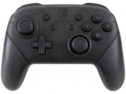 Controle para Nintendo Switch sem Fio - Pro Controller Preto