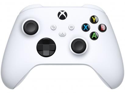 Controle para Xbox Series X Xbox Series S - Xbox One X sem Fio Robot White Branco
