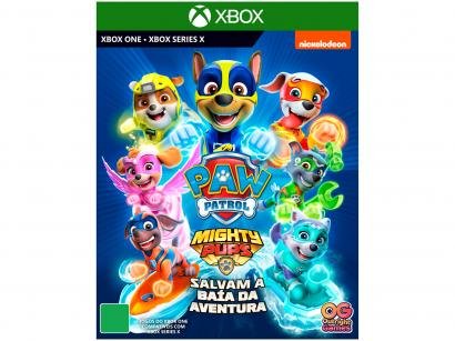 Jogo Patrulha Canina Super Filhotes Salvam a - Baía da Aventura para Xbox One e Xbox Series X