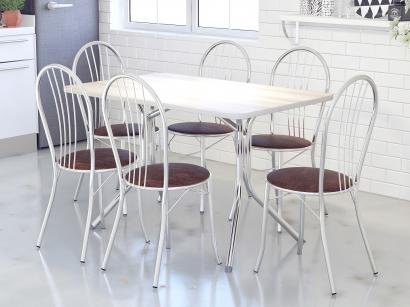 Conjunto de Mesa com 6 Cadeiras Brigatto - Fortaleza