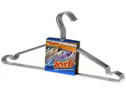 Kit com 6 Cabides - Arthi