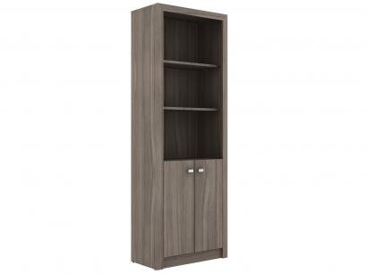 Estante para Livros/Livreiro 2 Portas - 3 Prateleiras - Tecno Mobili