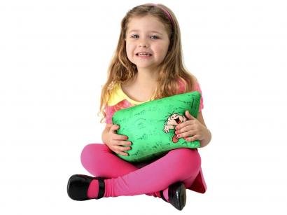 Almofada Infantil 16x28cm Sophie - Turma da Mônica Cebolinha