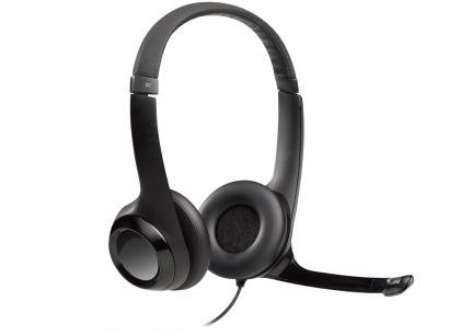 Headset Logitech H390 Preto