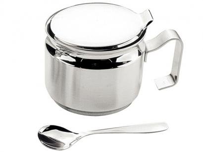 Açucareiro Inox Tramontina - com Colher Lady