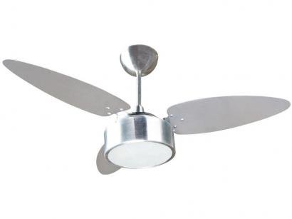 Ventilador de Teto Fharo Ventisol - 3 Pás 3 Velocidades Alumínio