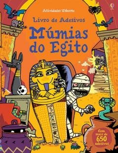 Múmias do Egito - Livro de Adesivos - Nobel