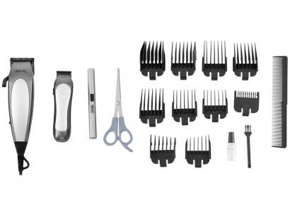 Kit Máquina de Cortar Cabelo Wahl Clipper - Deluxe Groom Pro