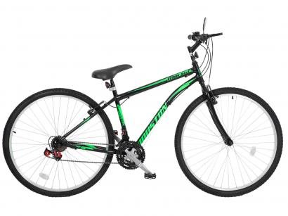 Bicicleta 29 Aro Houston Mirage Aço Carbono - Freio V-Brake 21 Marchas