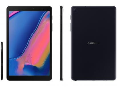 Tablet Samsung Galaxy TAB A S Pen P205 com Caneta - 32GB 8" 4G Wi-Fi Android 9.1 Octa Core Câm. 8MP
