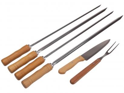Kit Churrasco Tramontina 26499/032 - 6 Peças