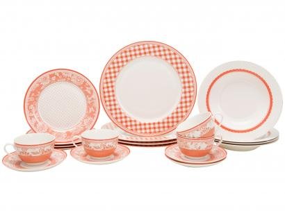 Aparelho de Jantar 20 Peças Meridional Porcelana - Redondo Berna