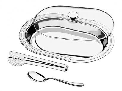 Conjunto para Servir Inox 3 Peças - Tramontina