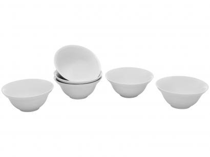 Bowl Porcelana Branco Germer 450ml Relevos - Cottage