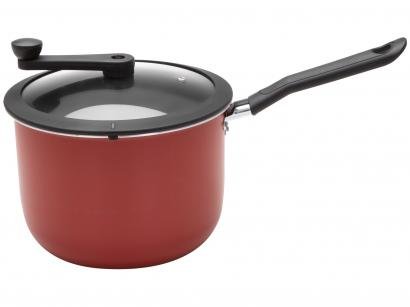 Pipoqueira Brinox Cereja Antiaderente de Alumínio - 4,2L 20cm Pic Poc
