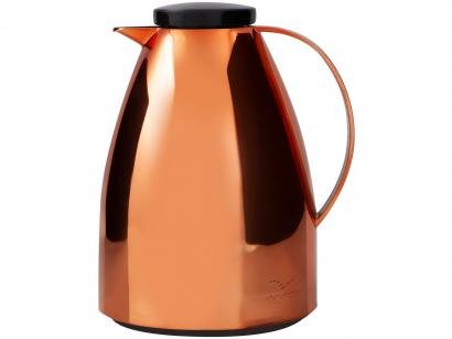 Bule para Chá e Café Térmico Metalizado - Merlot 750ml Viena