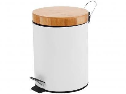 Lixeira Inox com Pedal e Tampa 5L Brinox - Eco