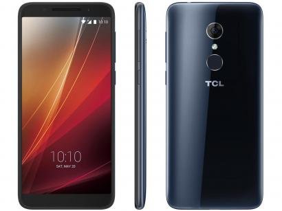 Smartphone TCL C5 32GB Preto 4G Quad Core - 2GB RAM Tela 5,5" Câm. 13MP + Selfie 8MP Dual Chip