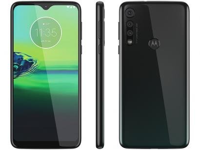 Smartphone Motorola G8 Play 32GB Preto Ônix 4G - 2GB RAM Tela 6,2" Câm. Tripla + Câm. Selfie 8MP
