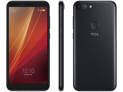 Smartphone TCL L10 32GB Preto 4G Octa Core - 3GB RAM Tela 5,5" Câm. Dupla + Câm. Selfie 8MP