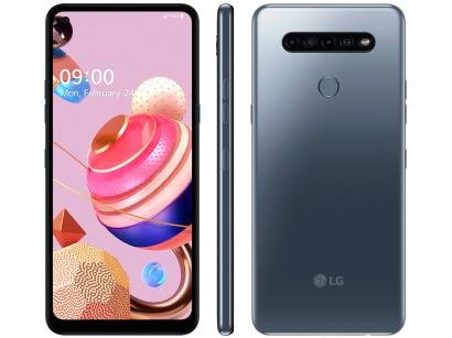 Smartphone LG K51S 64GB Titânio 4G Octa-Core - 3GB RAM 6,55" Câm. Quádrupla + Selfie 13MP