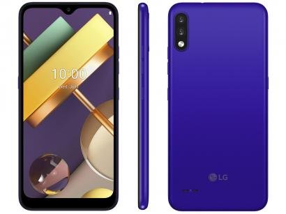 Smartphone LG K22 32GB Blue 4G Quad-Core 2GB RAM - Tela 6,2" Câm. Dupla + Selfie 5MP Dual Chip