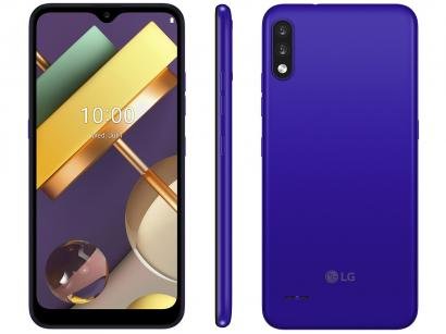 Smartphone LG K22+ 64GB Blue 4G Quad-Core 3GB RAM - Tela 6,2" Câm. Dupla + Selfie 5MP Dual Chip