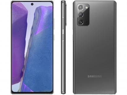 Smartphone Samsung Galaxy Note 20 256GB Mystic - Gray 8GB RAM Tela 6,7" Câm. Tripla + Selfie 10MP
